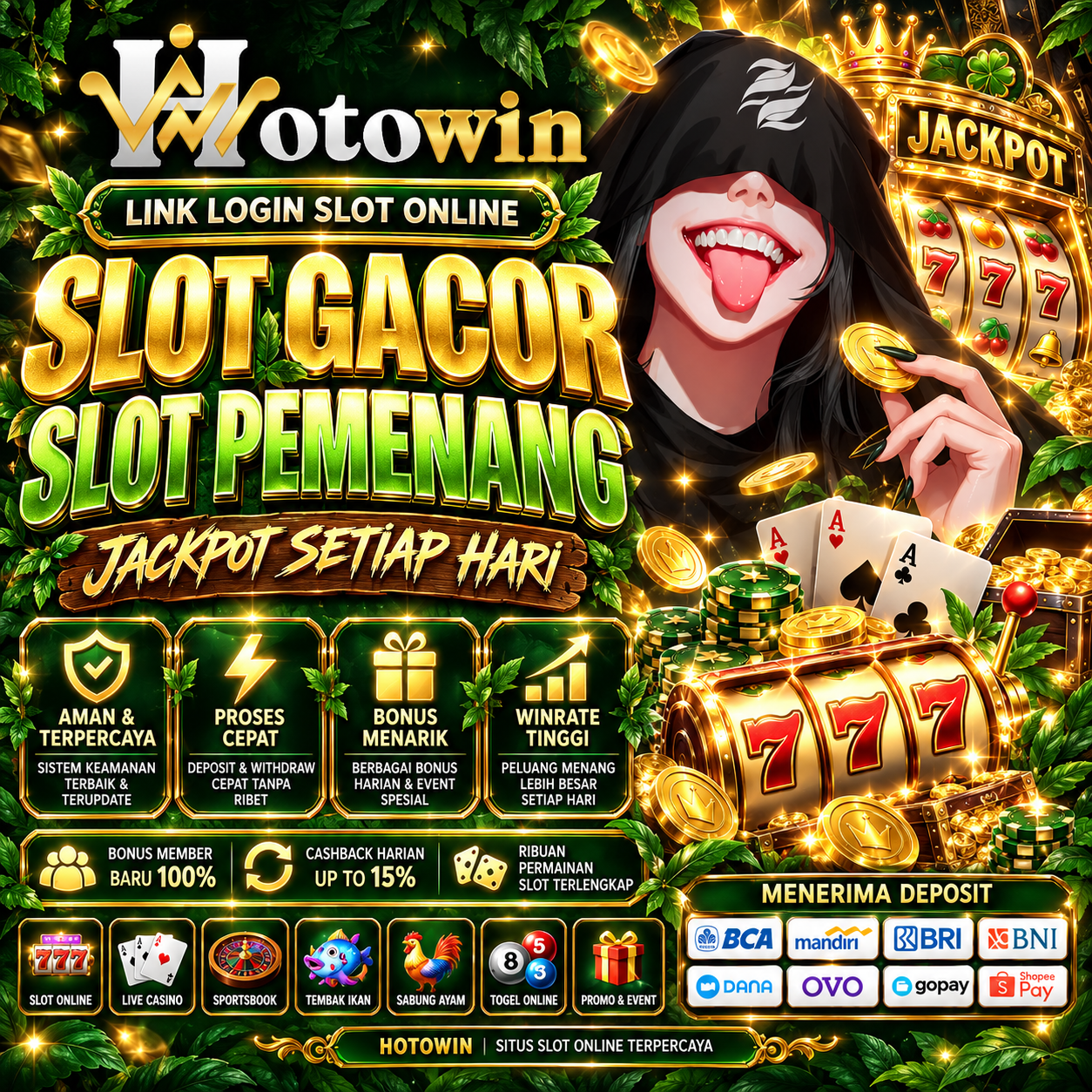 HOTOWIN : Portal Togel Online dan Slot Gacor Penuh Keberuntungan