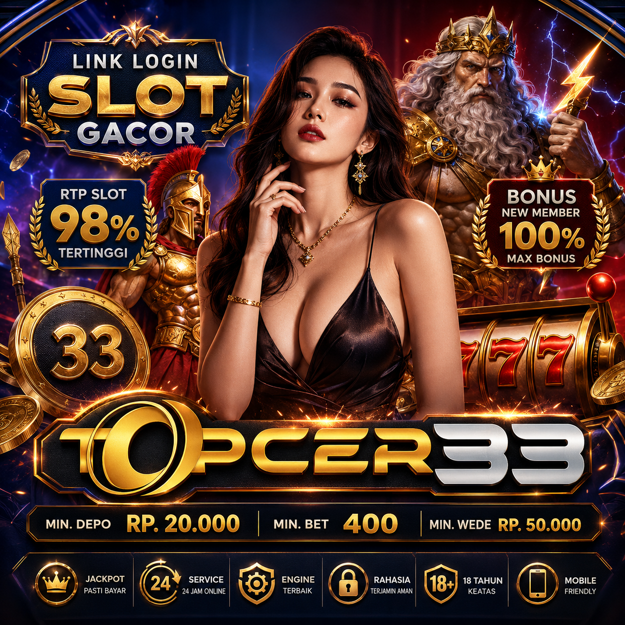 TOPCER33: Link Slot88 Asli Terpopuler Jalur Slot Gacor Terkini Situs Paling Mudah Menang
