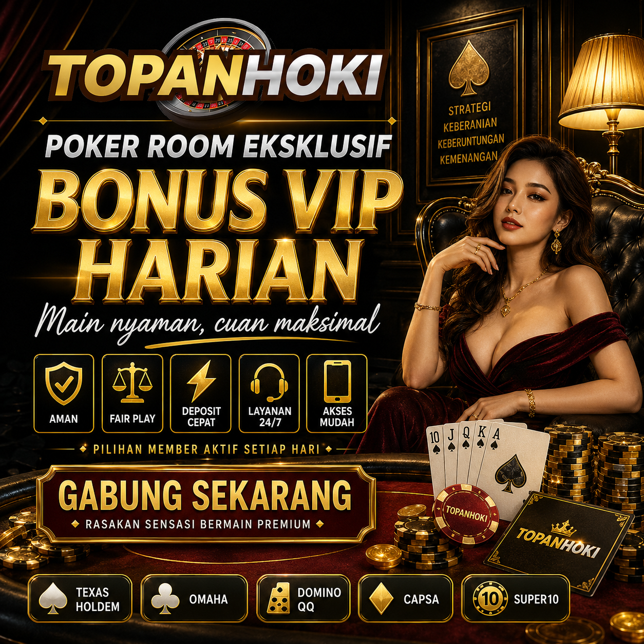 TOPANHOKI  TOPANHOKI : Situs Poker Online Favorit dengan Sistem Mudah Digunakan Member by Hey siriusly